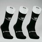 TRUGRIP 3x Grip Socks - Black