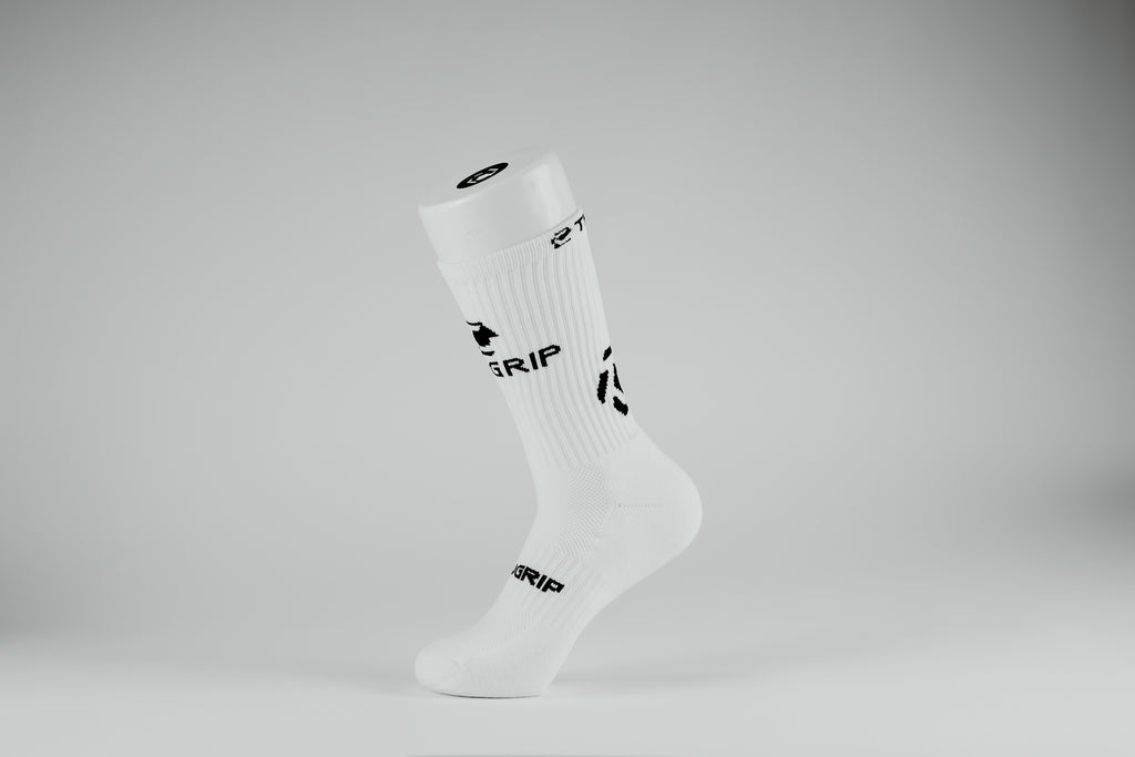TRUGRIP Non-Grip Socks - White