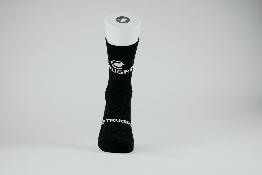 TRUGRIP Non-Grip Socks - Black