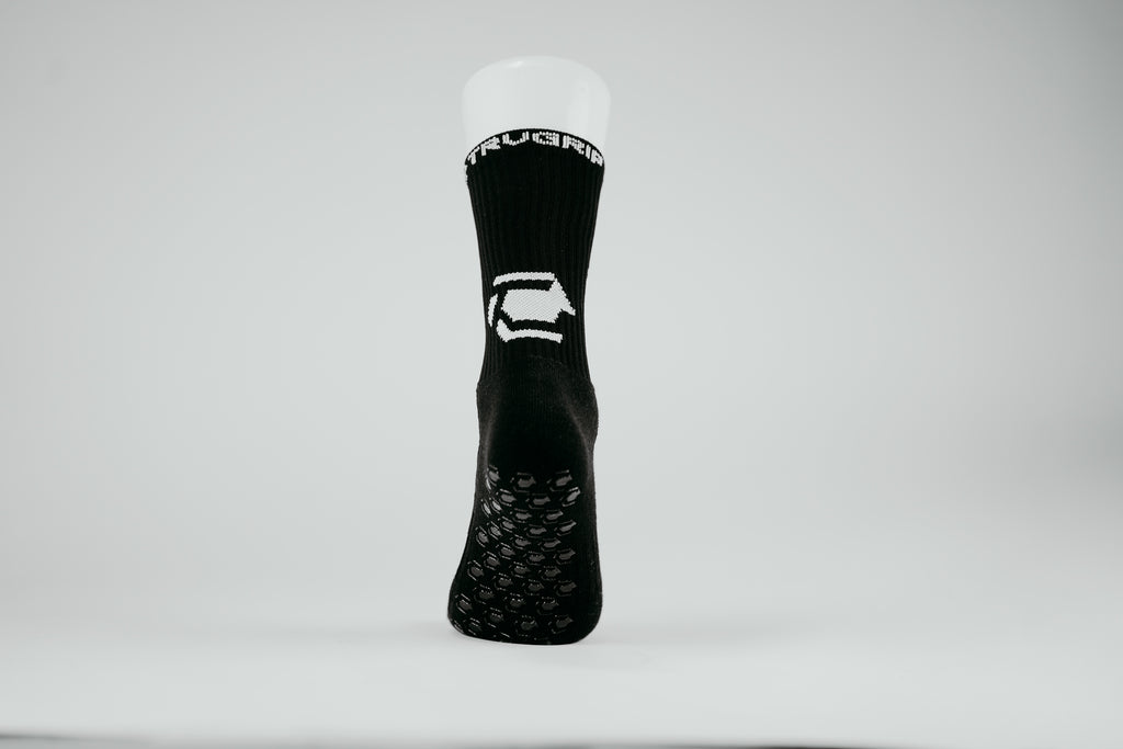 TRUGRIP 3x Grip Socks - Black