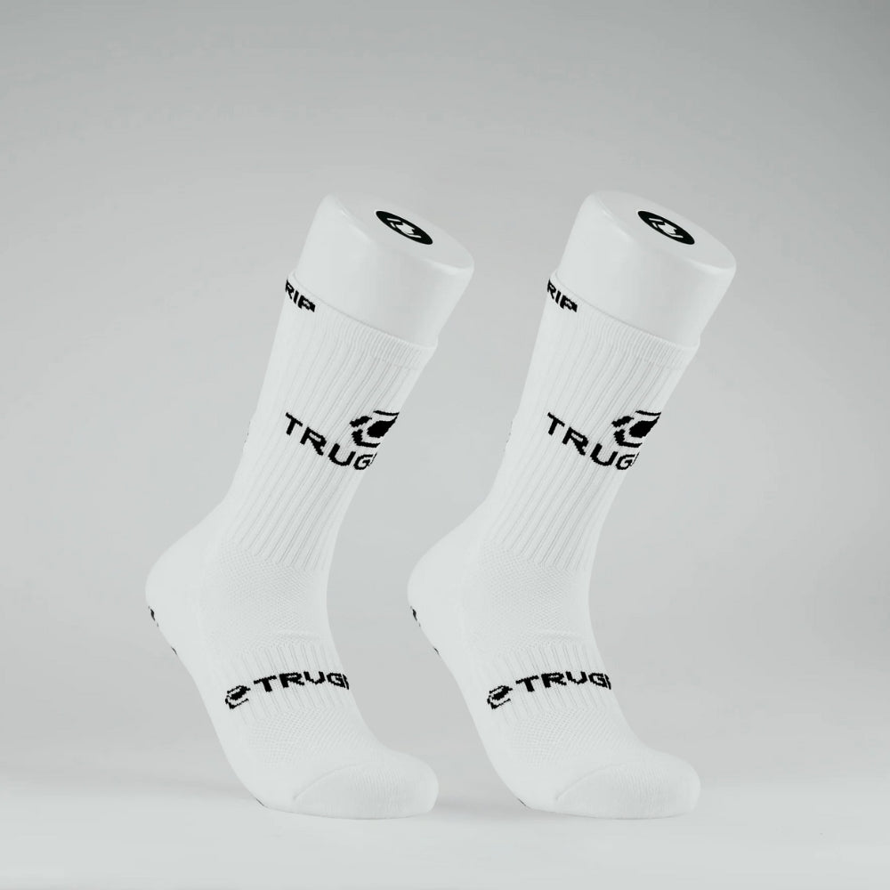 TRUGRIP 2x Grip Socks - White